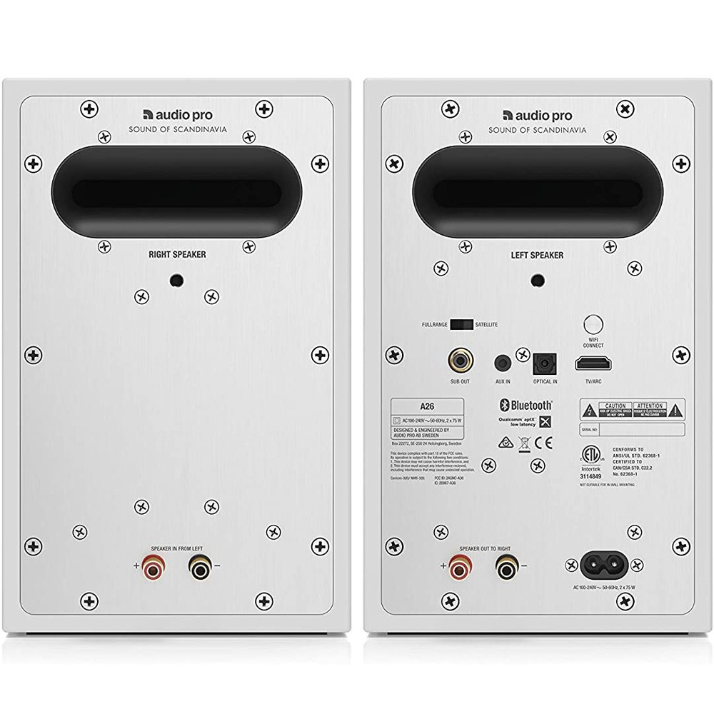 Портативная акустика Audio Pro A26 White