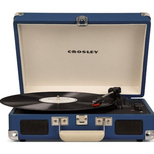 Проигрыватель виниловых дисков Crosley CRUISER DELUXE [CR8005D-BL] Blue