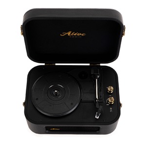 Проигрыватель виниловых дисков Alive Audio STORIES Glam Noir c Bluetooth