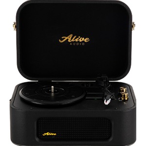 Проигрыватель виниловых дисков Alive Audio STORIES Glam Noir c Bluetooth
