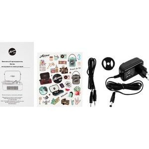 Проигрыватель виниловых дисков Alive Audio STORIES Glam Noir c Bluetooth