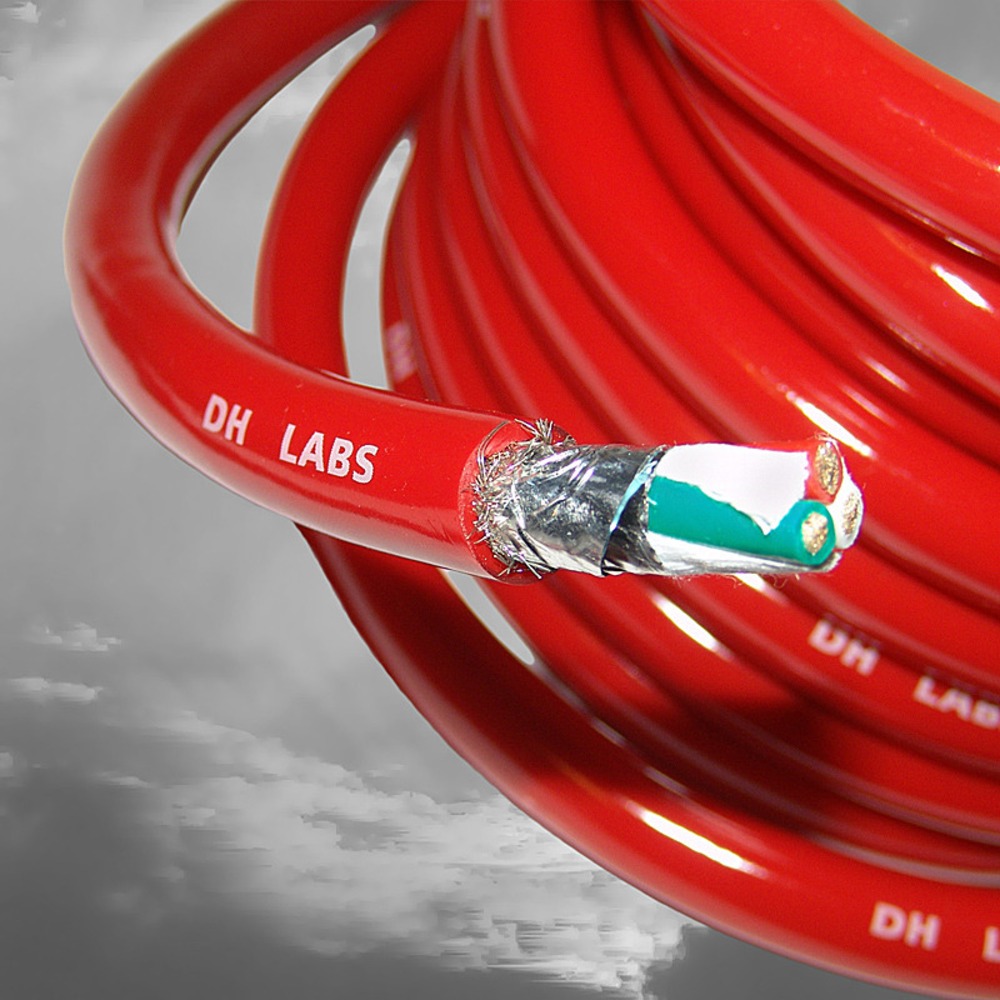 Отрезок силового кабеля DH Labs Red AC Cable (арт.7217) 0.4m недорого в интернет магазине AllCables доставкой, отзывы, фотографии, характеристики - Москва