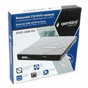 Внешний DVD-привод Gembird DVD-USB-04