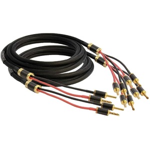 Акустический кабель Bi-Wire Banana - Banana GoldKabel Black Edition SC Bi-Wire 2.5m