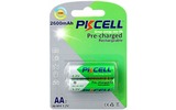 Аккумулятор PKCELL NI-MH RTU AA2600-2B тип - AA 2 шт в блистере