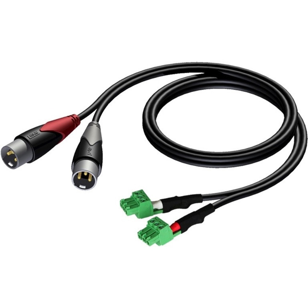 Кабель аудио XLR - XLR Procab CLA834/0.5 0.5m