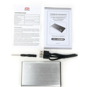 Корпус и док-станция для жесткого диска AgeStar 3UB2O9-6G-SV