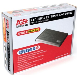 Корпус и док-станция для жесткого диска AgeStar 3UB2O9-6G-SV