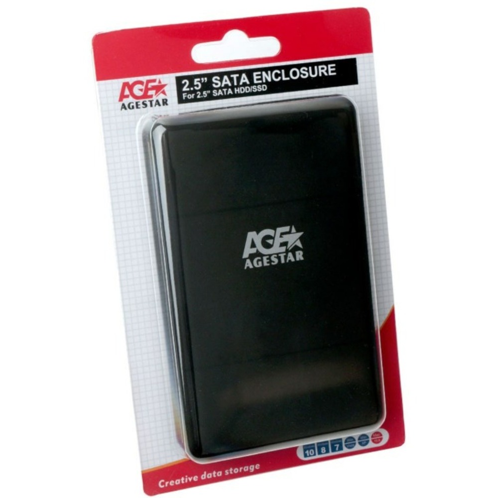 Корпус и док-станция для жесткого диска AgeStar 3UBCP3C (BLACK)