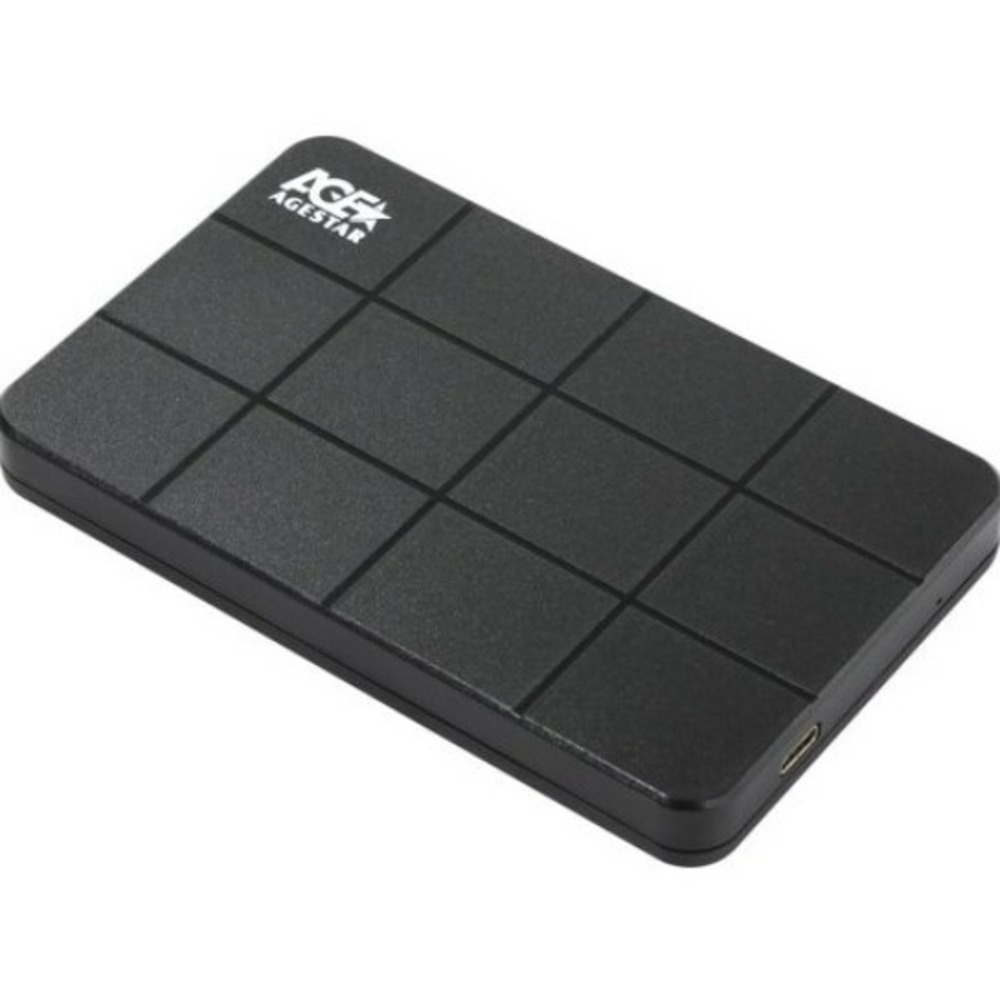 Корпус и док-станция для жесткого диска AgeStar 3UB2P1C (BLACK)