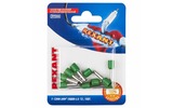 Наконечник штыревой втулочный Rexant 06-0409-A F-12 мм, 6 мм, НШВи 6.0-12 / Е 6,0-12 / E6012, зеленый, в упак. 10 шт.