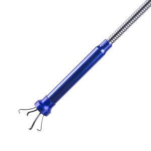 Прочее Rexant 12-4815 Захват магнитный цанговый 4 лапки, 610 мм, встроенный светодиодный фонарик, (удержание 2 кг)