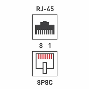 Переходник RJ45 - RJ45 Rexant 06-0111-A Переходник сетевой LAN, 10шт