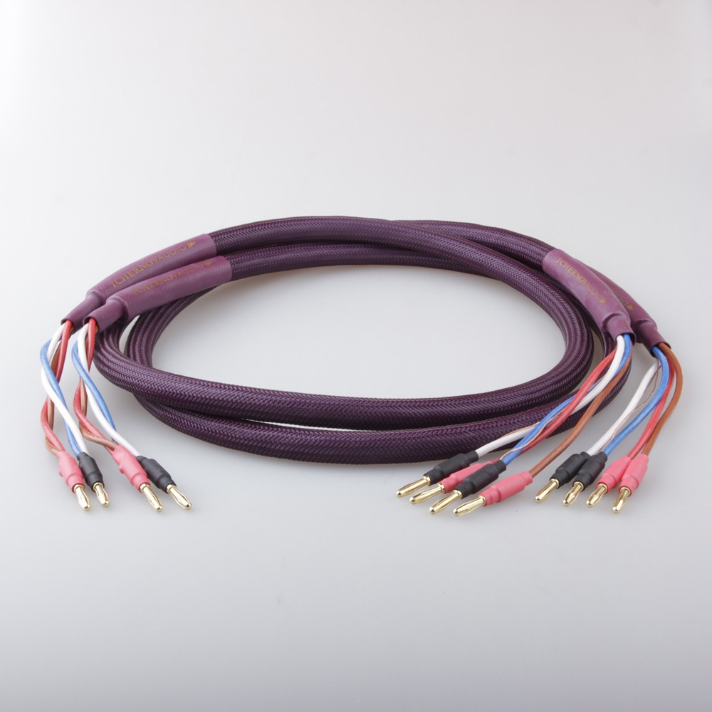 Акустический кабель Bi-Wire Banana - Banana Tchernov Cable Classic BI-WIRE SC Bn/Bn 5.0m