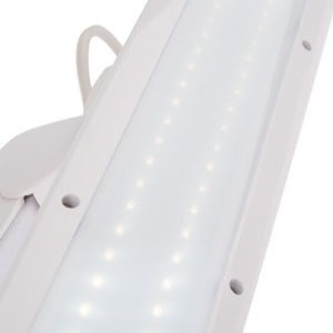 Лампа настольная бестеневая Rexant 31-0401 струбцина, ECO light, 84 SMD LED, сенсорный диммер, белая
