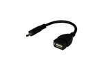 USB кабель OTG mini USB на USB Rexant 18-1181 шнур 0.15 м черны (10 штук)
