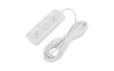 Удлинитель PROconnect 11-7215 STANDARD 3 гнезда, 7 м, 2х0.75 мм, б/з, белый