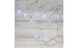 Гирлянда «Сосульки» Neon-Night 303-068 1,5х0,25 м, прозрачный провод, белый цвет свечения