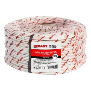 Кабель огнестойкий Rexant 01-4930-1 КПСЭнг(А)-FRLSLTx 1x2x0,50 мм, бухта 200 м