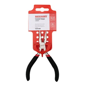 Тонкогубцы Rexant 12-4604 Тонкогубцы мини 120 мм никелированные