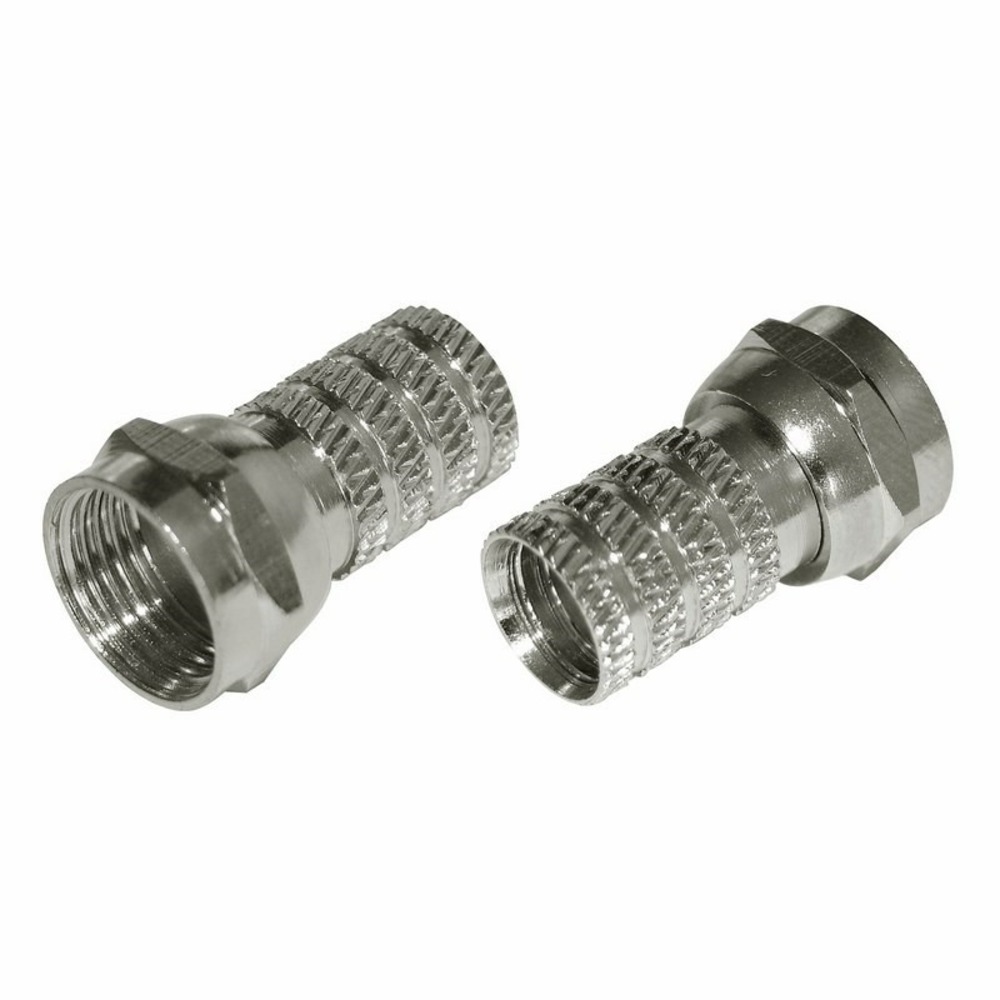 Разъем Антенный Rexant 06-0004-A2 для кабеля RG-6, (2шт.)