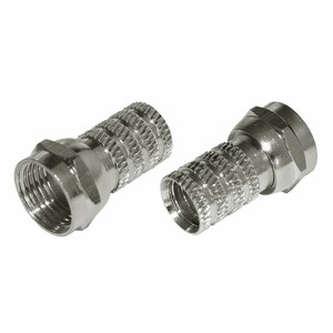 Разъем Антенный Rexant 06-0004-A2 для кабеля RG-6, (2шт.)