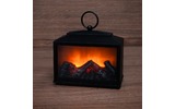 Декоративный камин Neon-Night 511-033 Сканди с эффектом живого огня 18х9х16 см, батарейки 3хС