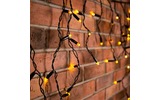Гирлянда Айсикл (бахрома) Neon-Night 255-046 светодиодный, 2,4 х 0,6 м, черный провод, 230 В, диоды ТЕПЛЫЙ БЕЛЫЙ, 88 LED