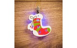 Фигурка подвесная Новогодний носок RGB 8*6 см Neon-Night 501-099