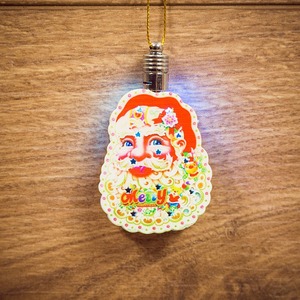 Фигурка подвесная Санта Клаус RGB 8*6 см Neon-Night 501-100