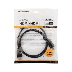 Кабель HDMI PROconnect 17-6102-6 HDMI 1.0m