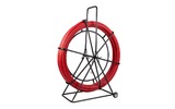 Протяжка кабельная (УЗК в тележке) Rexant 47-1150 стеклопруток d=11,0 мм, 50 м красная
