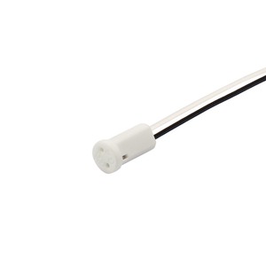 Сетевой переходник Rexant 11-8880 Цоколь «патрон» керамический G4 с проводом 15 см, белый, 100шт