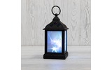Декоративный фонарь Neon-Night 513-064 11х11х22,5 см, черный корпус, цвет свечения RGB с эффектом мерцания