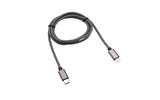 Кабель USB Rexant 18-7054 Type-C-Lightning PD, графит, нейлон 1.0m