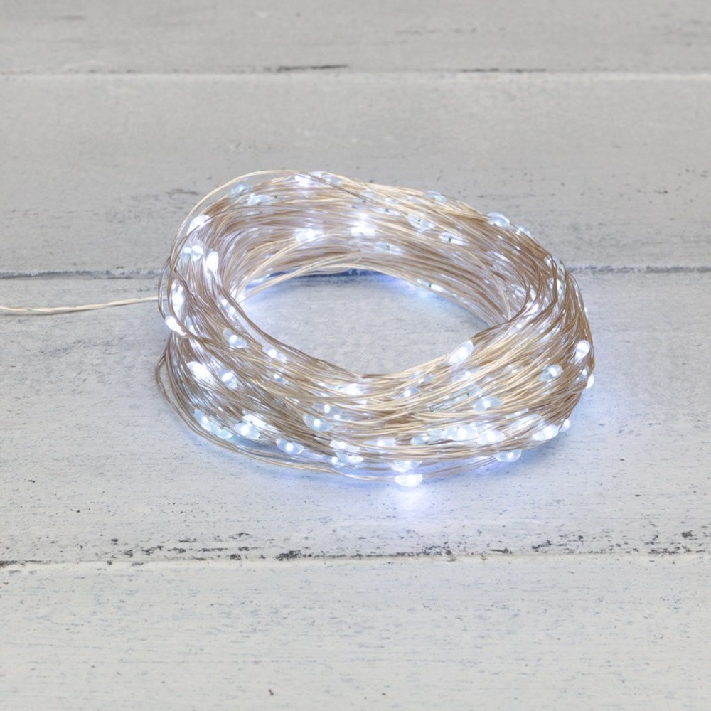 Гирлянда «Роса» Neon-Night 303-205 с трансформатором, 20 м, 200 LED, белое свечение