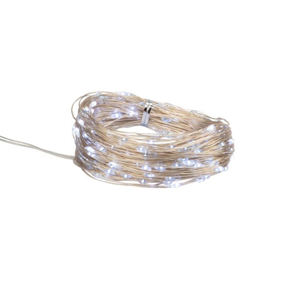 Гирлянда «Роса» Neon-Night 303-205 с трансформатором, 20 м, 200 LED, белое свечение