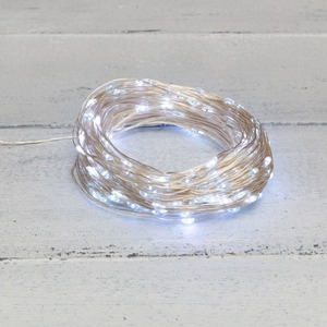 Гирлянда «Роса» Neon-Night 303-205 с трансформатором, 20 м, 200 LED, белое свечение