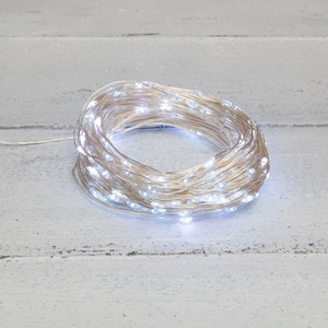 Гирлянда «Роса» Neon-Night 303-215 с трансформатором 30 м, 300 LED, белое свечение