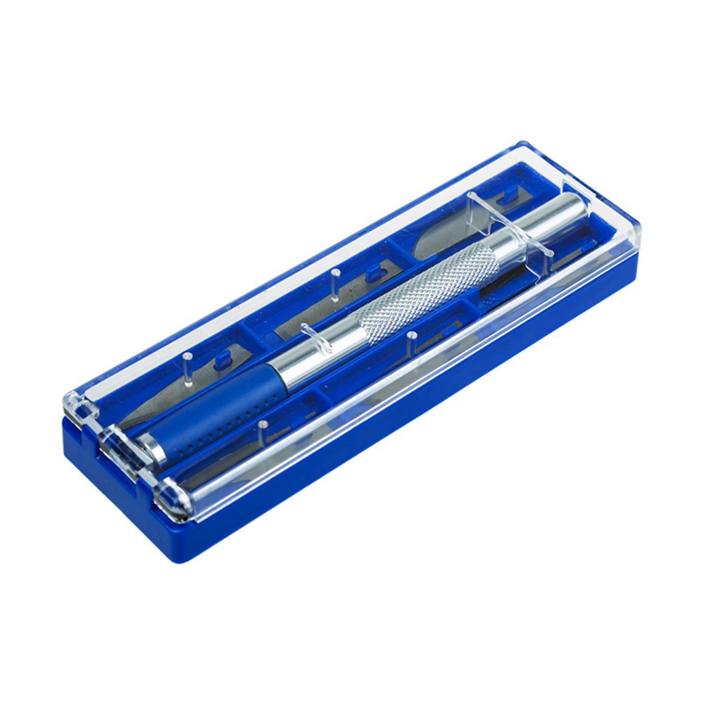 Прочее Rexant 12-4917 Набор скальпель со сменными лезвиями 7 предметов