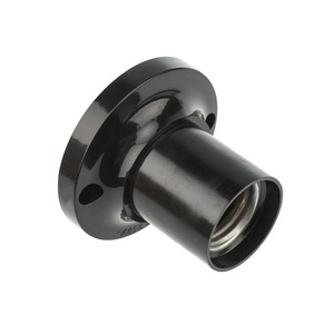 Сетевой переходник Rexant 11-8818 Патрон карболитовый потолочный Е27 черный c этикеткой