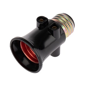 Сетевой переходник Rexant 11-8855 Патрон-розетка карболитовый Е27 черный