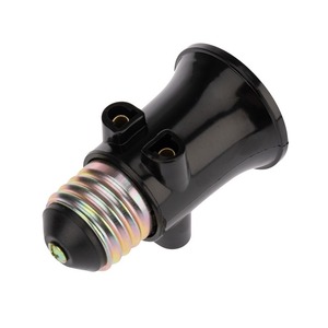 Сетевой переходник Rexant 11-8855 Патрон-розетка карболитовый Е27 черный