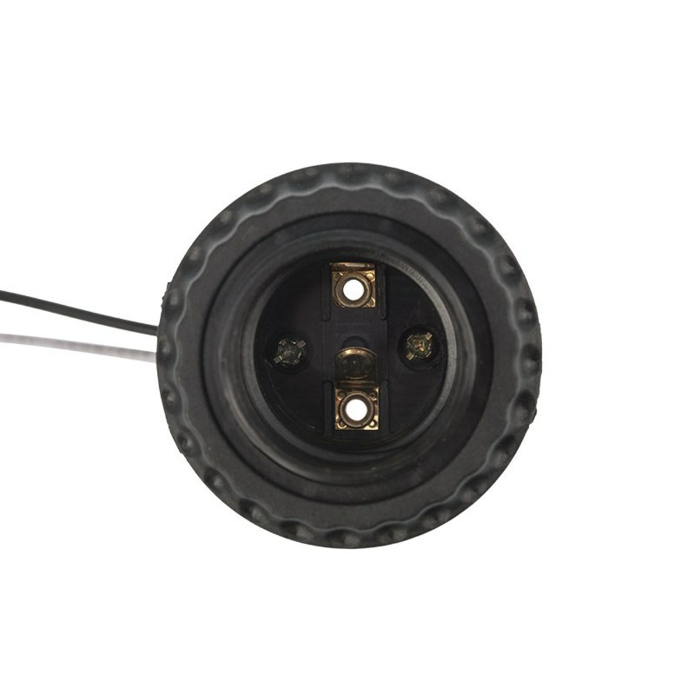 Сетевой переходник Rexant 11-8876 Патрон E27 с проводом 20 см черный