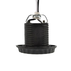 Сетевой переходник Rexant 11-8876 Патрон E27 с проводом 20 см черный