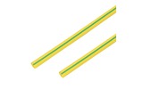 Термоусадочная трубка PROconnect 55-1607 16/8,0 мм, желто-зеленая, 1 метр