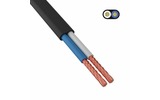 Провод ККЗ 01-8087-6 ШВВП 2х0,75 мм 200 м черный ГОСТ 7399-97
