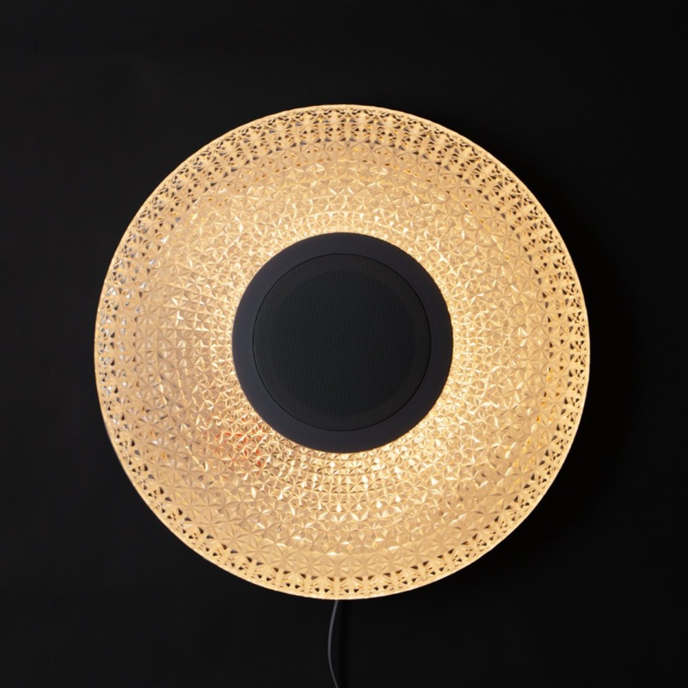 Светильник настенно-потолочный Rexant 624-001 Satori Melody 2700-6500 K RGB Bluetooth Sound с пультом и APP LED