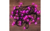 Гирлянда светодиодная Цветы Сакуры Neon-Night 303-038 50 LED РОЗОВЫЕ 7 метров с контроллером