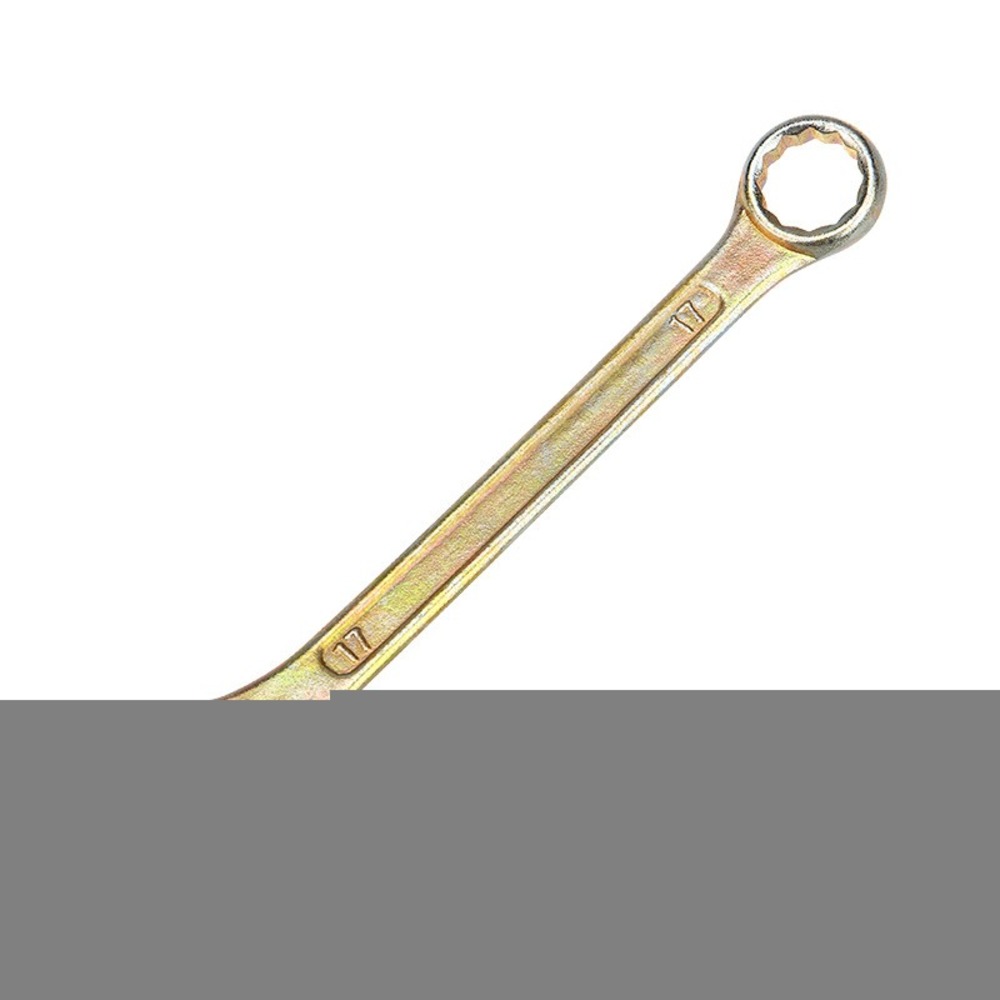 Ключ Rexant 12-5812-2 Ключ комбинированный 17 мм, желтый цинк